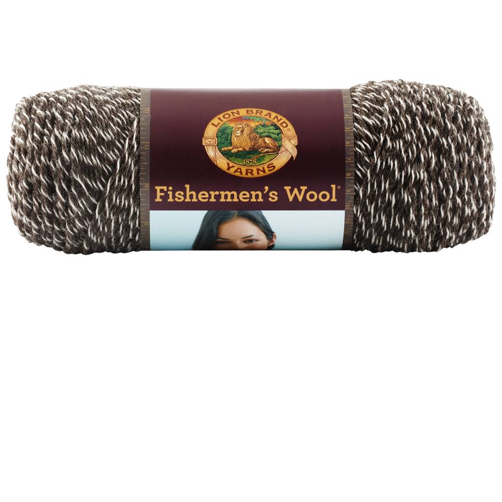 lion brand fishermen s wool yarn tweed
